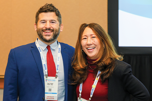 Matthew Nudy, MD and Alyssa (Lisa) Watanabe, MD