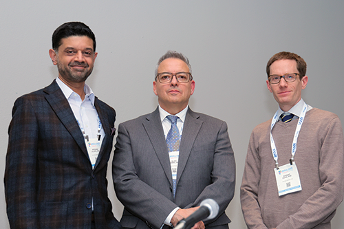 Krishna Juluru, MD, Aldo Badano, PhD and Robert Ochs, PhD